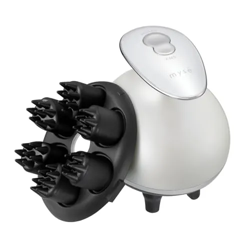 ヤーマン ヘッドスパ ミーゼ ニードルヘッドスパ EMS 電動頭皮ブラシ MS33WAM ホワイト ステッカー付【Amazon.co.jp限定】