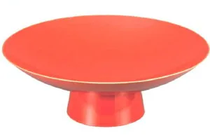 越前漆器 総朱渕金 大盃10寸 樹脂 ウレタン塗装 φ30.3×11.0cm （はめ込み式）