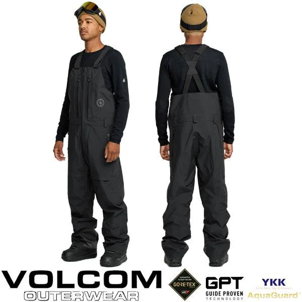 25-26 VOLCOM/ボルコム ANYOX GORE-TEX PRO SHELL bib メンズ レディース 防水ビブパンツ ゴアテックス スノーボードウェア スノーウェアー 2026