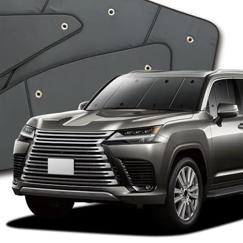 【10年使える品質へ】 趣味職人 プライバシー サンシェード 車 新型 レクサス LX600 LX700h LX300系 VJA310W型 VJH310W型 フロント 専用 カーテン 車中泊 グッズ 対応 『01s-a073-fu』