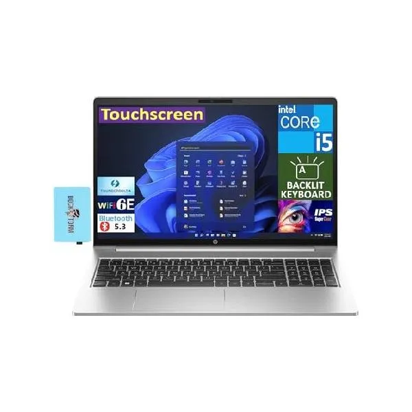 HP Probook 450 G10 スクール＆ビジネス ノートパソコン 15.6インチ タッチスクリーン IPS FHD + ディスプレイ (Intel i5-1335U、32GB DDR4、512GB M.2_並行輸入