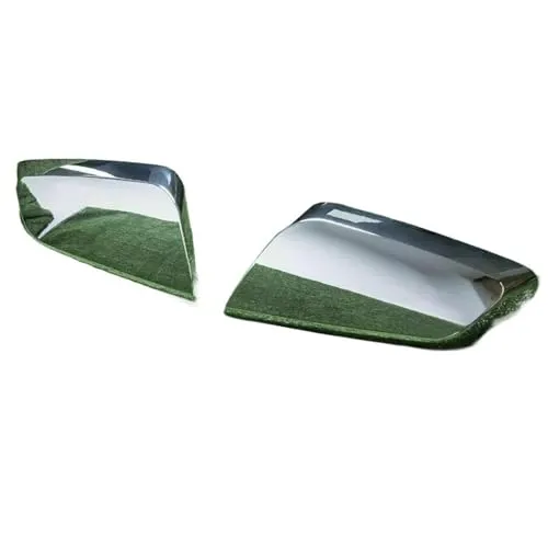 サイドミラーカバーキャップ Compatible With Chevy For Impala 2014 2015 2016 2017 2018 2019 2020 クロームミラーカバークリップオンミラーカバークリップデコレーション2個