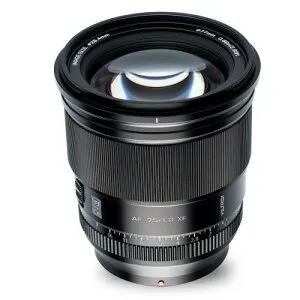 VILTROX 単焦点レンズ AF 75mm F1.2 XF 単焦点中望遠レンズ F1.2超大口径 オートフォーカス 富士フイルム Fujifilm Xマウント交換レンズ 柔らかいボケ味 X-Pro2/X-Pro3/X-S10/X-T30/XT30II/X-H2/X-H2S/X-T3/X-T5などの