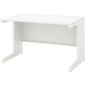 ■ウチダ SCAENA/平デスク SKL146(引出無) OW/PW〔品番:51103060〕【4326781:0】[送料別途見積り][法人・事業所限定][外直送][店頭受取不可]