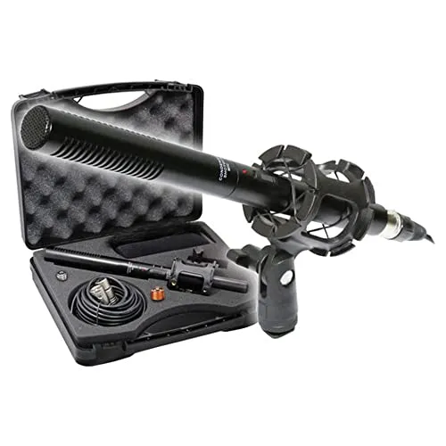 Canon EOS 5D Mark IV デジタルカメラ 外部マイク Vidpro XM-55 13ピース プロフェッショナルビデオ&ブロードキャスト 単方向コンデンサーマイクキット