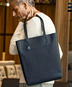 71%OFF AKM Contemporary エイケイエムコンテンポラリー バーティカル レザー トートバッグ 鞄 メンズ おしゃれ かっこいい ブランド