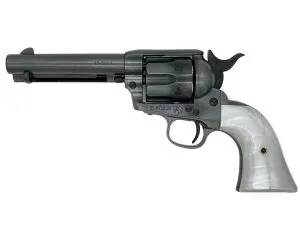 ガスガン マルシン コルト SAA .45 1st Gen. Late シビリアン Xカートリッジ パール調プラグリップ仕様 エクセレントHW 2025年生産モデル