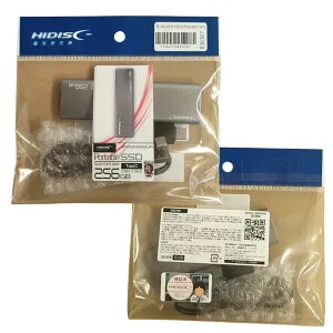 HIDISC USB3.2 Gen2 Type-C対応外付けSSD 256GB HD2EXSSD256G30CJP3