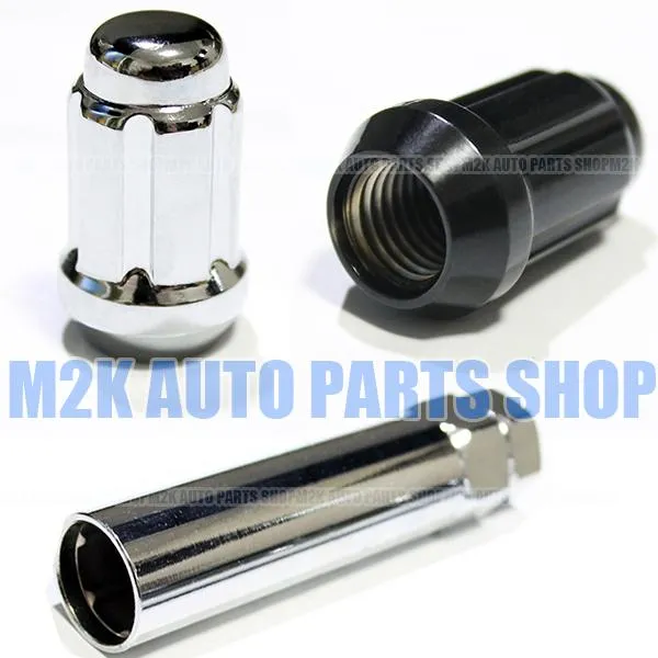 ロックナット M14 P1.5 20個 ソケット ホイールナット スリット スチール ナット 17HEX 19HEX 21HEX P1.5 60°テーパー 袋ナット アルファロック