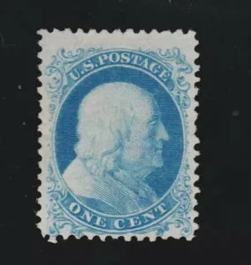 US 40 1c 1875 再発行 フランクリンミント F-VF NGAI SCV $600
