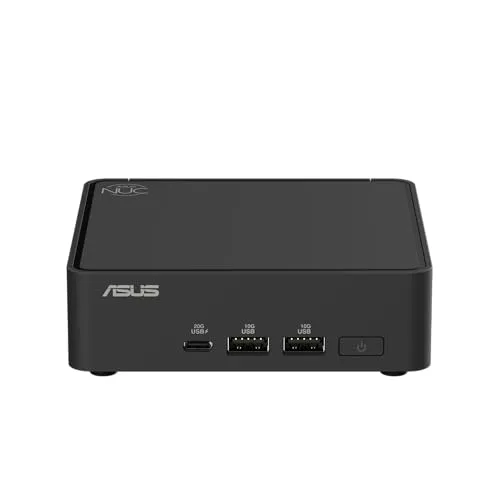 ASUS NUC 15 Pro スリム フルシステム ミニ PC インテル シリーズ 2 Core 7 240H、16GB DDR5 RAM、1TB PCIe G4x4 NVMe SSD、Thunderbolt 4、Wi-Fi 7 & Bluetooth