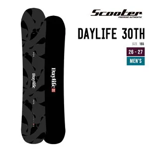 SCOOTER スクーター 26-27 DAYLIFE 30th スノーボード 日本製 30周年記念モデル