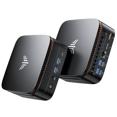 NiPoGi ミニpc Ryzen 4300U 【2026新型・3500Uより速い】 mini pc 最大3.70GHz 4C/4T 16GB+512GB 4TB拡大可能 ミニパソコン Windows11 Pro みにPCフル機能Type-C/DP1.4b