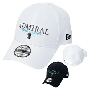【365日出荷対応】 アドミラルゴルフ ニューエラ キャップ メンズ レディース コラボ 帽子 9FORTY 抗菌 ゴルフキャップ 無地 ブランド ADMB6A10 Admiral Golf NEW ERA
