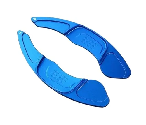 HIAIOYLKIN パドルシフトカバー 用 BORA Golf 7 Scirocco Sagitar GTI Lamando POLO Touang用 カーステアリングホイールシフターエクステンション(Q)