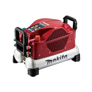 【純正品】エアコンプレッサ マキタ AC500XLR タンク内最高圧力:46気圧 高圧・一般圧対応、50/60Hz共用 タンク容量:11L 赤 1台