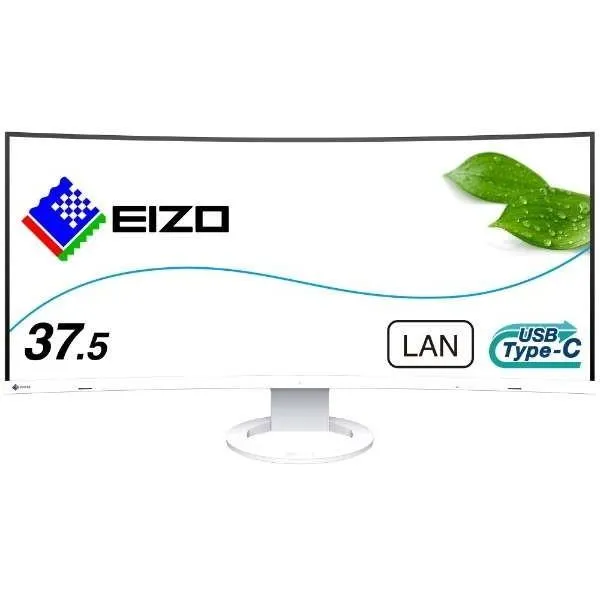 EIZO EV3895-WT ホワイト FlexScan 37.5型曲面ウルトラワイド液晶ディスプレイ