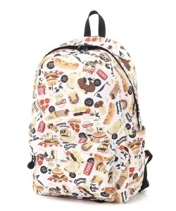 獲得ポイント78pt 20% OFF／SALE 【送料無料】チャムス(CHUMS) バックパック リサイクルハリケーンデイパック CH60-3961-FAST FOOD メンズ レディース FAST FOOD
