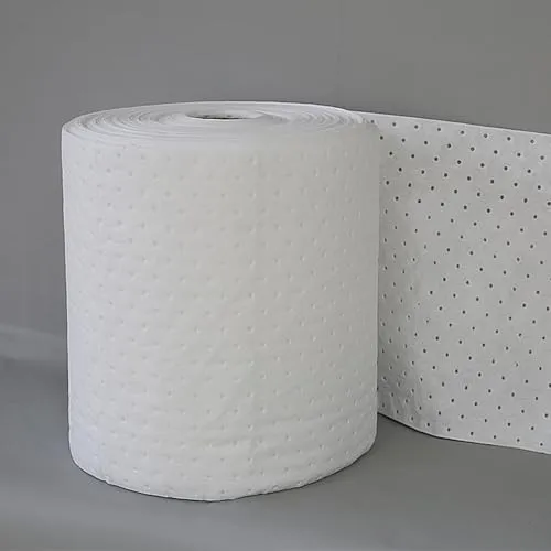 吸油マット PP繊維 オイル吸着マット 厚さ2/3/4/5mm 高吸油性 耐化学性 繰り返し使用可能 油吸収シート ロールタイプ 40cm×50m 80cm×50m 高速吸収 廃油処理 工場 石油化学 輸送 船舶対応(40cmx50m,2mm)