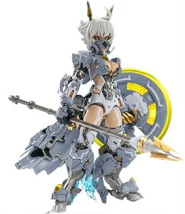 核能矩? nuke matrix 1/12 ウルフガール MRO WOLF 機甲 美少女 可動 プラモデル