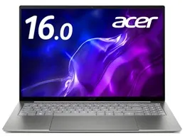 Swift 16 AI SF16-71T-H73Z/E [ストーンウォッシュグレイ]