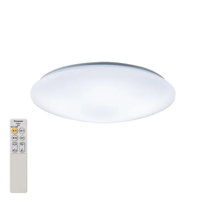 パナソニック LSEB1196K LEDシーリングライト リモコン付 調光 調色 ～8畳 天井直付型 カチットF 昼光色～電球色 照明器具 引掛シーリングタイプ 明るさフリー 洋風 (LSEB1196の後継品) Panasonic