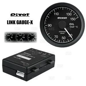 PIVOT ピボット リンクゲージX 2点セット (油温計/ユニット) アクセラ/スポーツ BKEP/BK3P/BK5P LF-VE/L3-VE/ZY-VE H15/10～ (LSO/LOU