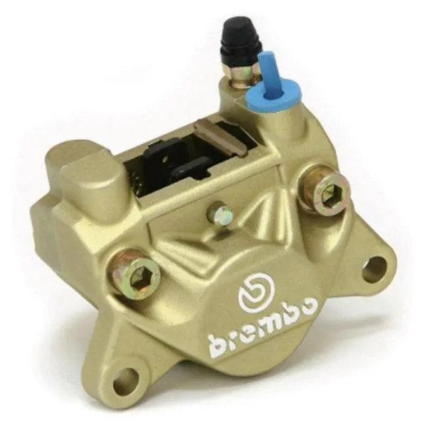 Brembo ブレンボ リアブレーキキャリパー 旧カニ P2 32 84mm ゴールド キャリパー ブレーキ
