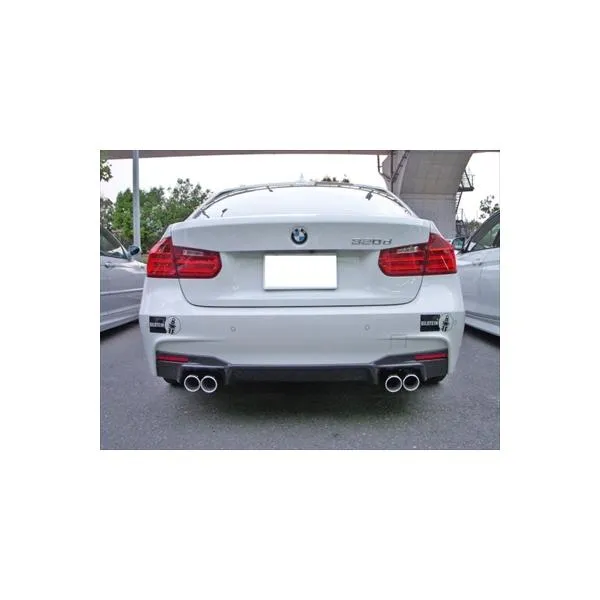 BMW 3シリーズ F30/31 320d ブルーパフォーマンス スポーツラベルマフラー φ76W 左右出し