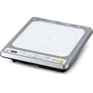 アイリスオーヤマ IRIS 1口ビルトインIH （200V) ホワイト IHC-B123-W [155-701150]