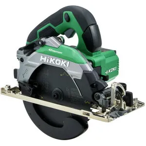 HiKOKI 深切り電子丸のこ 165mm 黒鯱チップソー標準付属 ACブラシレスモーター搭載 グリーン C6MEY2 【565-2040】