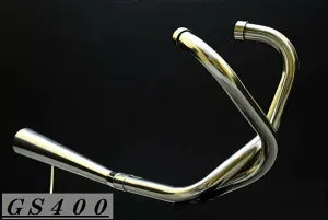GS400E ナカノ クロス メガホン マフラー ステン