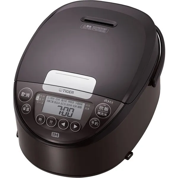 TIGER JPW-D100T ダークブラウン 炊きたて [IH炊飯器(5.5合炊き)]