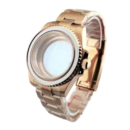 1個 40.5mm ウォッチストラップケース NH35 NH36 NH34 ムーブメント 28.5mm-29mm 文字盤 サファイアガラス 防水(27J#)