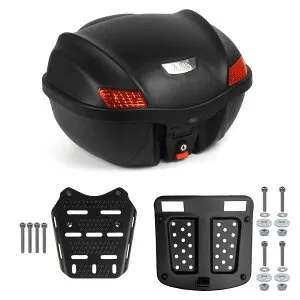 PCX専用 ボックス キャリア セット 容量29L 取付簡単 リアボックス リアキャリア トップケース バイク ケース BIKE 適応車種：ホンダ PCX125-JF56/JF81/JF84/JK05/JK06 PCX150-KF18/KF30 PCX160-KF47 (PCX-2014~2024) PCX