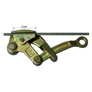 永木精機(NAGAKI) 掴線器 バンノーカムラー 23-2 最大使用張力：10kN(1000kgf)