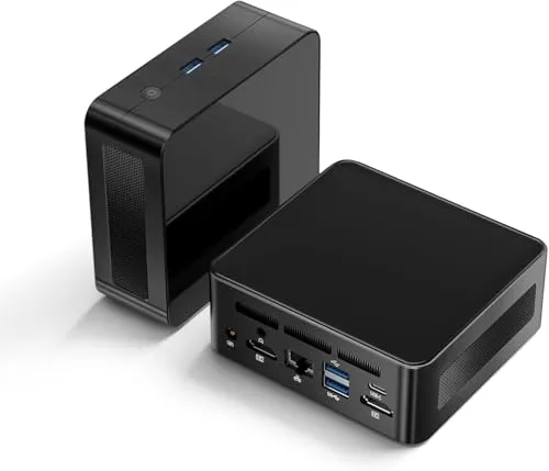 ミニPC AMD Ryzen 5 3550H（4コア8スレッド 最大3.70GHz）minipc 16GB DDR4 512GB NVME SSD 3画面同時出力 4K@60Hz TYPE-C/USB3.0/LANポート/HDMI Windows11 Pr