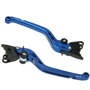 【メーカー在庫あり】 ユーカナヤ U-KANAYA ビレットレバーセット スタンダードタイプ ロング 00年-06年 Z1000、ZX-6R 青 KA015-006-0104 HD店