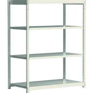 ■IRIS 軽中量ラック150 セット W1800*D600*H2100 基本 4段 ML1K1860214(2068092)[法人限定][直送元]