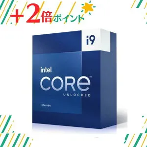 「+2倍ポイント・新品」Intel Core i9 13900K BOX CPU5032037258647