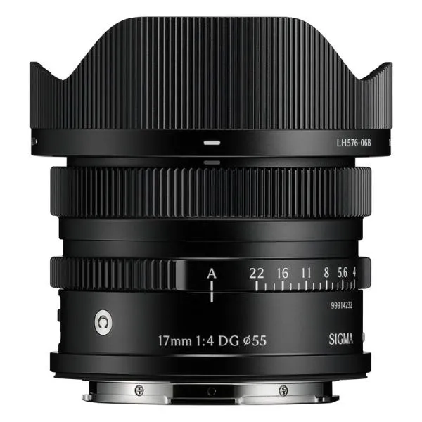 SIGMA シグマ 【納期未定】17mm F4 DG ブラック | Contemporary Lマウント用 超広角レンズ