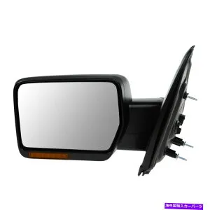USミラー 09-10 F150のためのTRQミラーパワーヒートターンシグナルテクスチャブラックドライバーサイドLH TRQ Mirror Power Heated Turn Signal Textured Black Driver Side LH for 09-10 F150【並行輸入品】