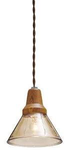 INTERFORM インターフォルム LT-9535BN(ブラウン) Berka ベルカ ※LED電球(電球色)付き