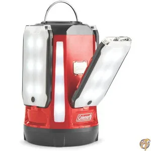 【5日最大1500円クーポン】Coleman Quad Pro 800l LED Lantern, Red