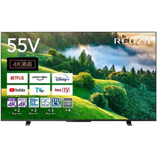 東芝 55M550L REGZA(レグザ) [55V型 地上・BS・110度CSデジタル 4K内蔵 液晶テレビ]