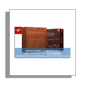 【マラソン期間中 エントリーでさらにP5倍】[特価 2026/04/29迄] IK Multimedia Hammond B-3X + Leslie Collection ソフト音源 バンドル IKマルチメディア [メール納品 代引き不可]
