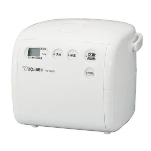 象印 マイコン炊飯ジャー（3合炊き） ソフトホワイト NS-NH05-WZ ZOJIRUSHI 極め炊き 炊飯器 一人暮らし 3合 [NSNH05WZ]