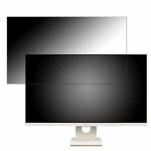 【ポイント2倍】 LG 27SR50F-W 向けの 27インチ 16:9 覗き見防止 プライバシーフィルター ブルーライトカット 保護フィルム アンチグレア タブ・粘着シール式