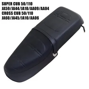 スーパーカブ クロスカブ シート ダブルシート W-339 黒 ブラック JA59 JA60 JA44 AA09 JA10 AA04 JA45 AA06 カブ カスタムシート カスタムパーツ ドレスアップ 外装 パーツ おしゃれ