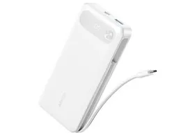 Power Bank (20000mAh 87W Built-In USB-C ケーブル) A1383N21 [ホワイト]